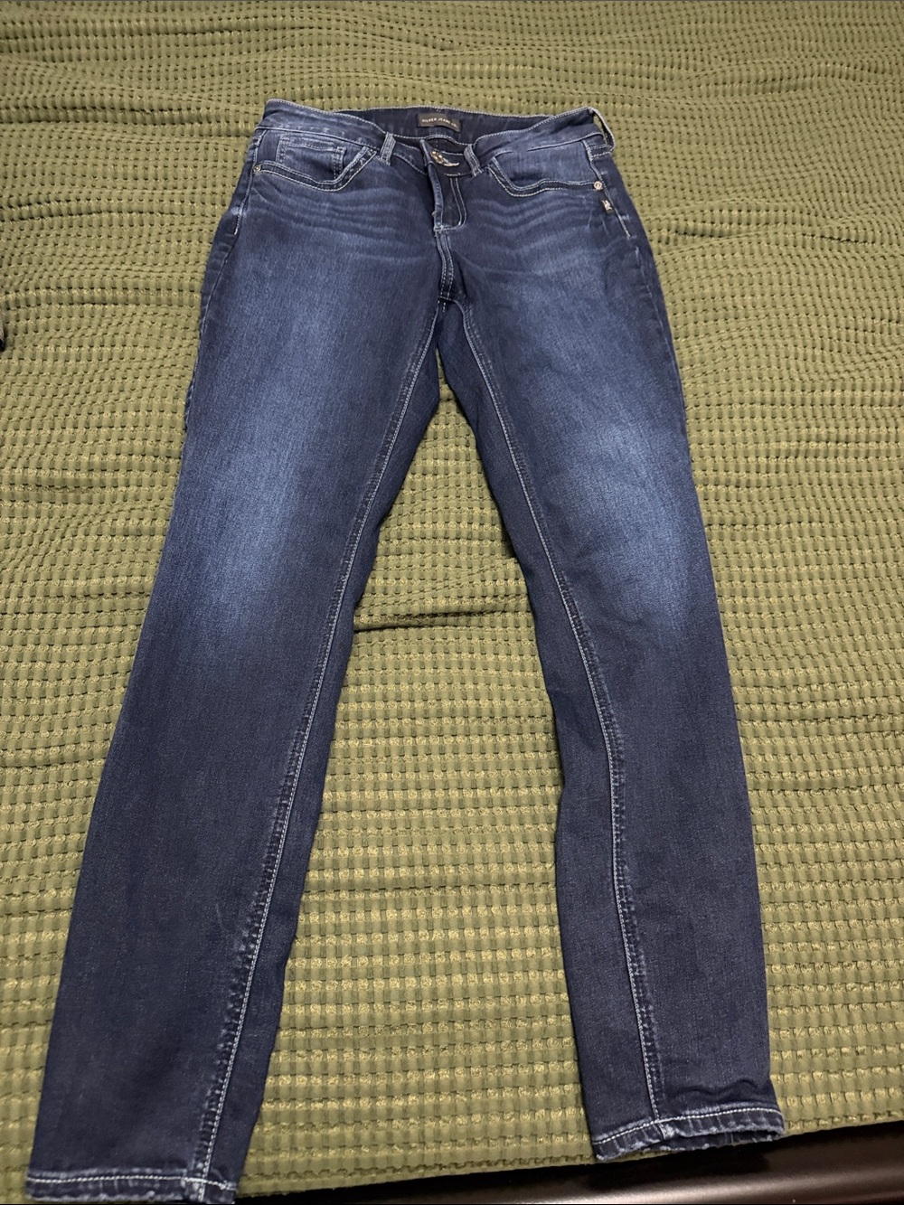 Silver Jeans Dark Blue Skinny Jeans